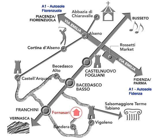 Casa Dell' Abbondanza B&B Agriturismo Vigoleno Εξωτερικό φωτογραφία